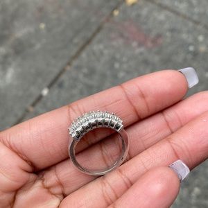 Real sterling silver ring size 9